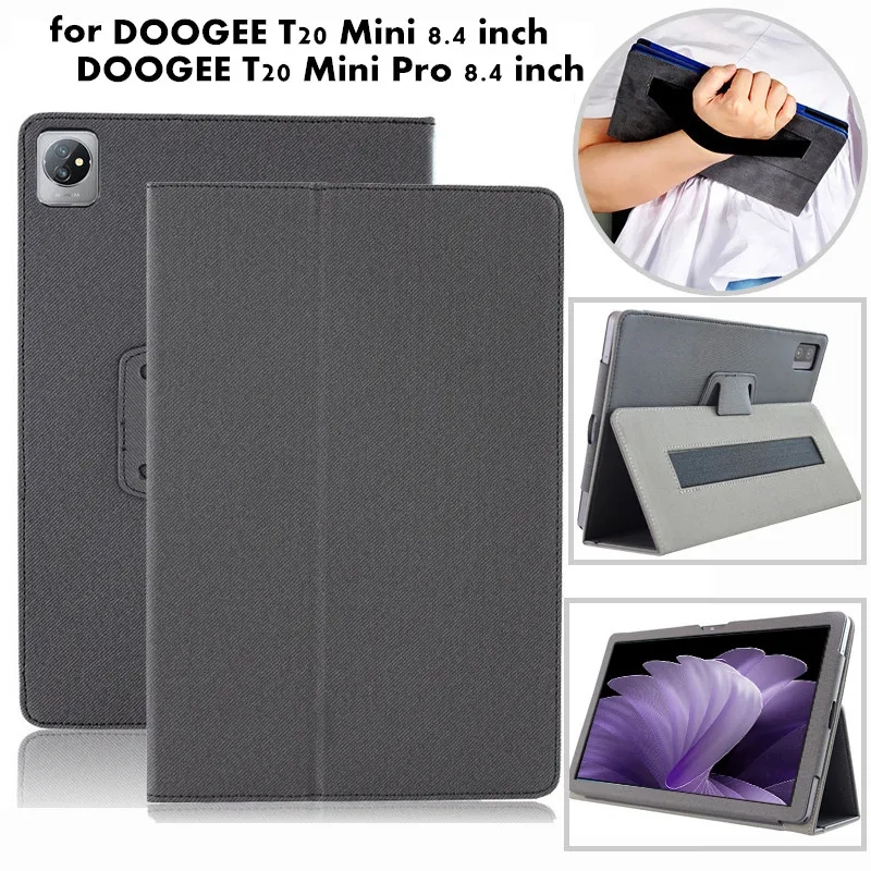 Tablet Case for DOOGEE T20 Mini Adjustable Stand Cover for DOOGEE T 20 Mini Pro 8.4 inch 2023 Tablet Cover