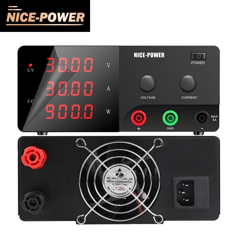 Nice-power สวิตช์พาวเวอร์ซัพพลาย DC 15V 60A 900W 30V 30A 20A 100V 5A R-SPS1560 AC 220V ปรับได้ ความแม่นยําสูง