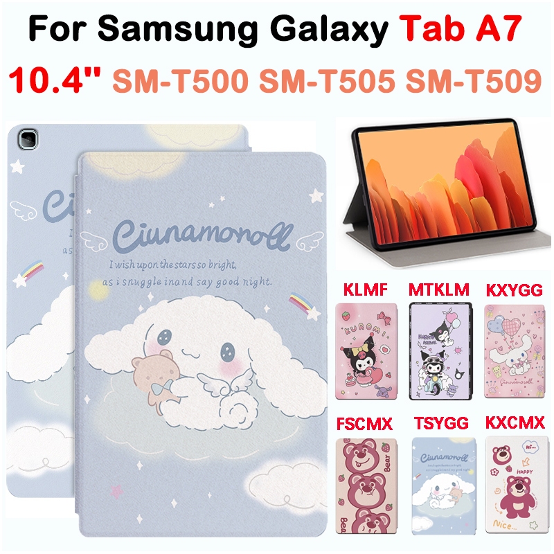 เคสแท็บเล็ตหนัง TPU แบบฝาพับ ป้องกัน คุณภาพสูง พร้อมขาตั้ง สําหรับ Samsung Galaxy Tab A7 10.4 นิ้ว 2