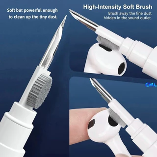 Bluetooth เครื่องมือทำความสะอาดชุดหูฟัง ปากกาทำความสะอาดหูฟัง แปรงทำความสะอาดอเนก