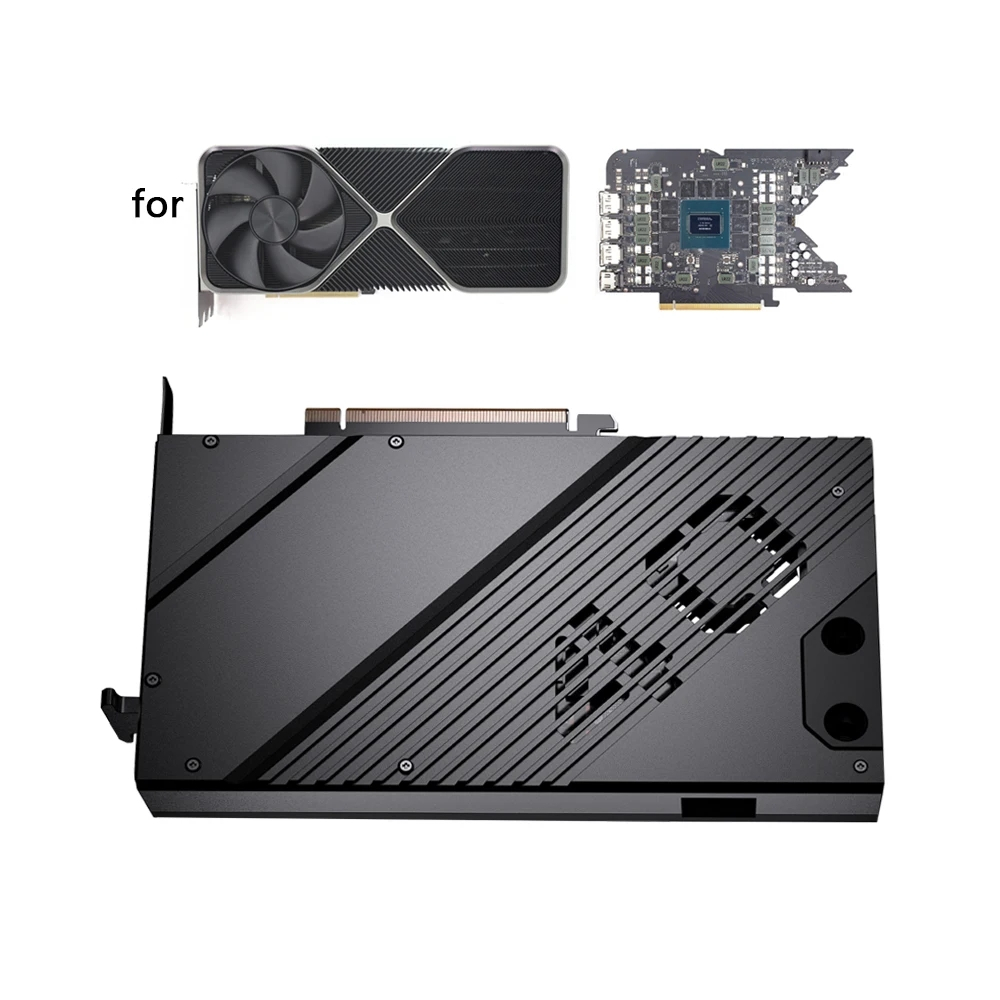 Granzon บล็อกน้ําระบายความร้อน สําหรับการ์ด GPU NVIDIA GeForce RTX 4080 Founder Edition GBN-RTX4080FE