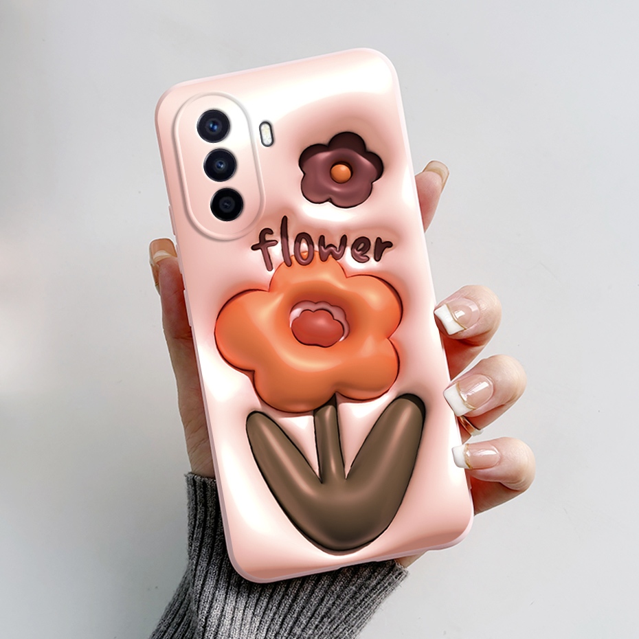 Huawei Nova Y70 Nova Y70+ เคสกระต่ายน่ารัก แพนด้า ทาสี รูปที่ 3