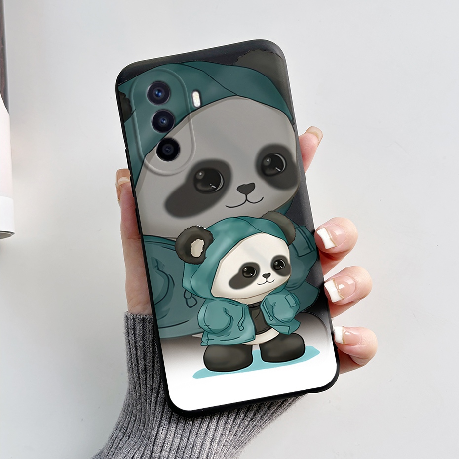 Huawei Nova Y70 Nova Y70+ เคสกระต่ายน่ารัก แพนด้า ทาสี รูปที่ 5
