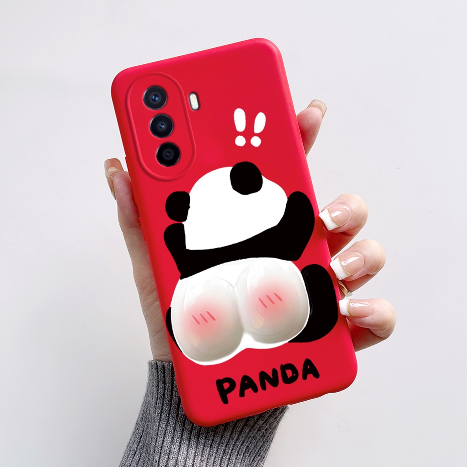 Huawei Nova Y70 Nova Y70+ เคสกระต่ายน่ารัก แพนด้า ทาสี รูปที่ 7