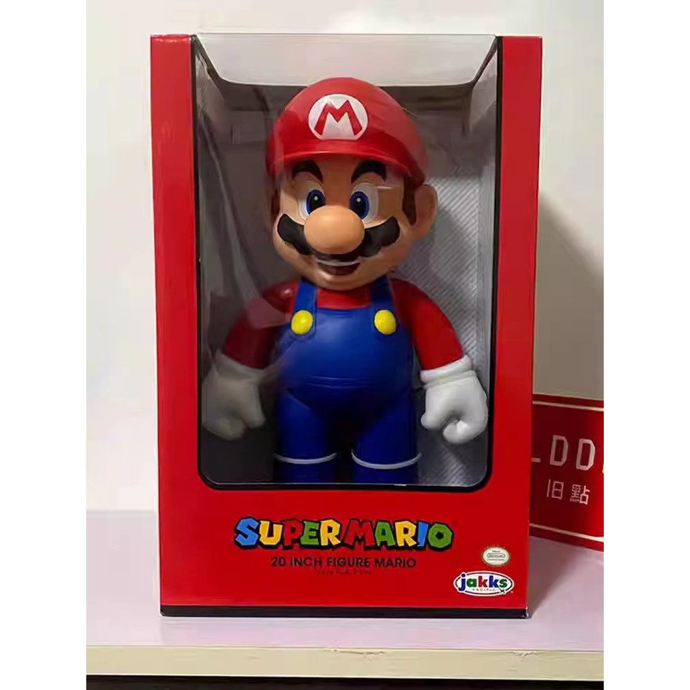 JAKKS SUPER MARIO 20 INCH FIGURE 50cm Doll Jakks SUPER MARIO ตุ๊กตาฟิกเกอร์ ขนาด 20 นิ้ว 50 ซม.