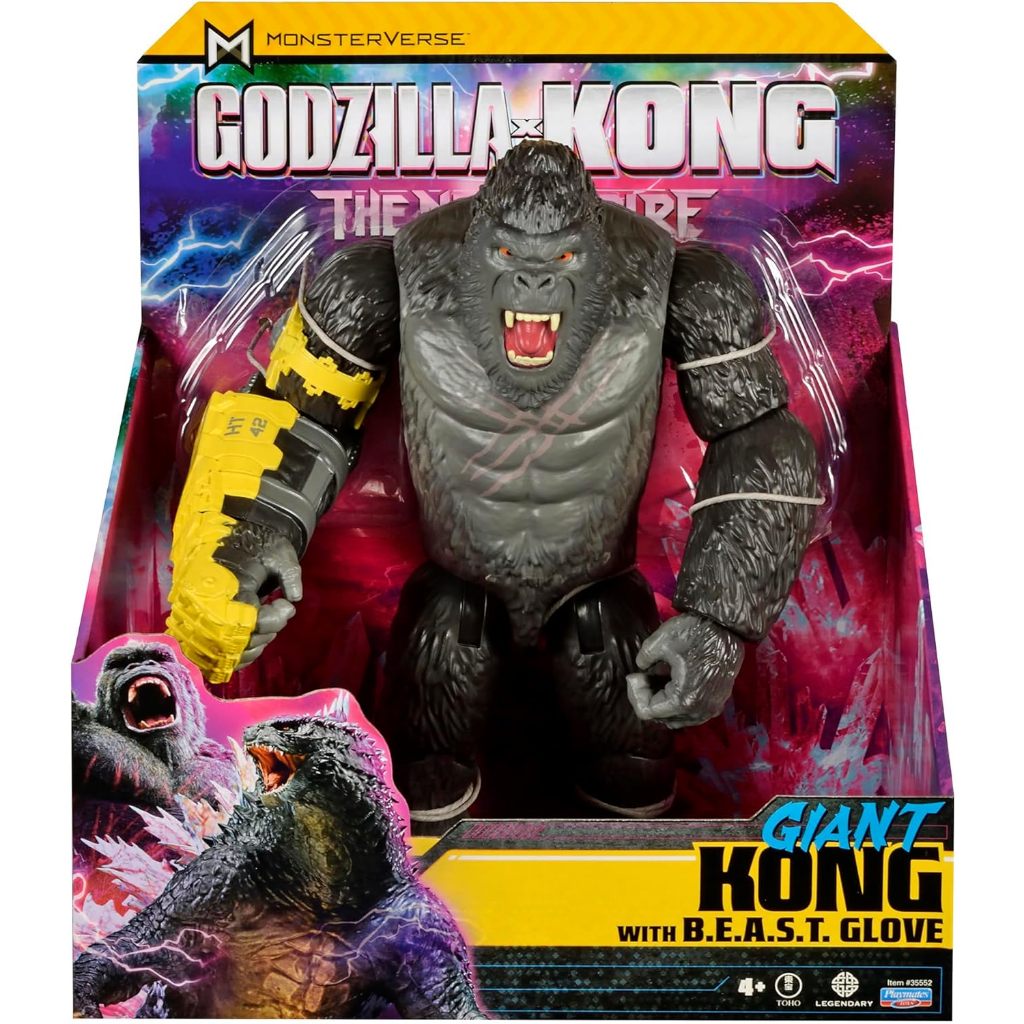 Godzilla x Kong  Giant Kong Figure by Playmates Toys ฟิกเกอร์ Godzilla x Kong Giant Kong ของเล่นสําห