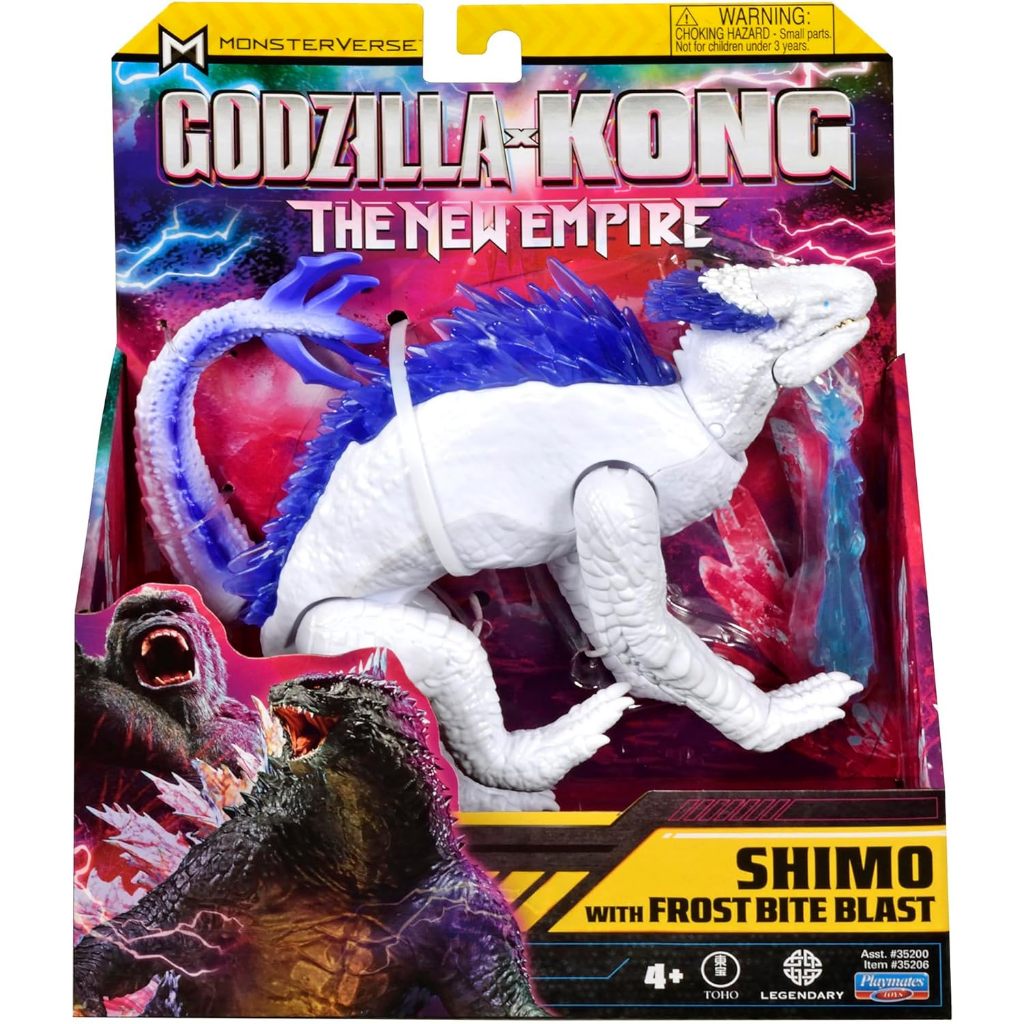 Godzilla X Kong Monsterverse 6 Inch 15cm Action Figure Basic Series - Shimo with Frost Bite Blast ฟิกเกอร์ Godzilla X Kong Monsterverse ขนาด 6 นิ้ว 15 ซม. ของเล่นสําหรับเด็ก