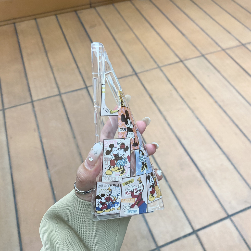 การ์ตูน กรอบรูปไมกี้ วงเล็บ ซองโทรศัพท์ Samsung Galaxy S25 Ultra S24 Ultra S24 Plus S23 Ultra S23 Plus S23FE S22 Ultra S22Plus S21Ultra S21FE Note10Plus Note20Ultra A23 A53 A73 A34 A54 A52S A32 5G Case เคสโทรศัพท์ใหม่ TPU ป้องกันการตก เคสมือถือซัมซุง - รูปที่ 4