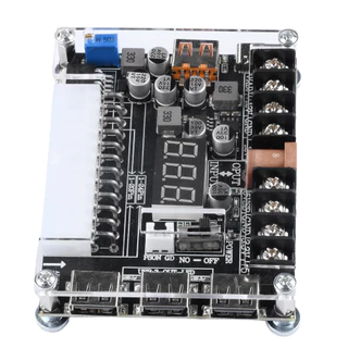 บอร์ดเบรกเอาท์ ATX 24 / 20Pins และชุดเคสอะคริลิคโมดูลอะแดปเตอร์เชื่อมต่อพาวเวอร์ซัพพลาย