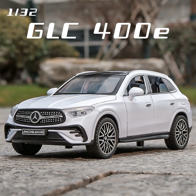 โมเดลรถยนต์ Benz GLC 400e สเกล 1:32 ของเล่น ของสะสม ของขวัญวันเกิด สําหรับเด็กผู้ชาย
