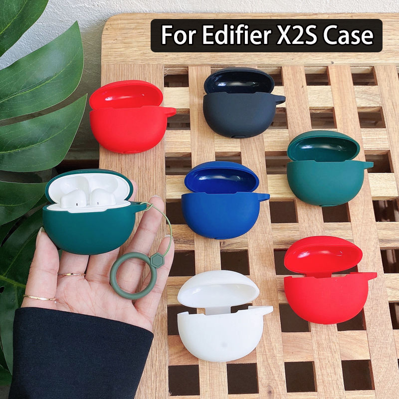 เคสซิลิโคนนิ่ม ลายการ์ตูน พร้อมแหวนซิลิโคน สําหรับ Edifier X2S Edifier X2S