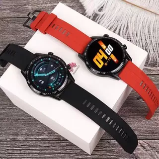 22 มม.Original HuaweiสายGT 5 GT1 GT2e 2pro GT26 GT3/46 มม.FluoroสายยางเหมาะสําหรับHuawei watch 5 GT Runnerแฟชั่นสายกีฬา
