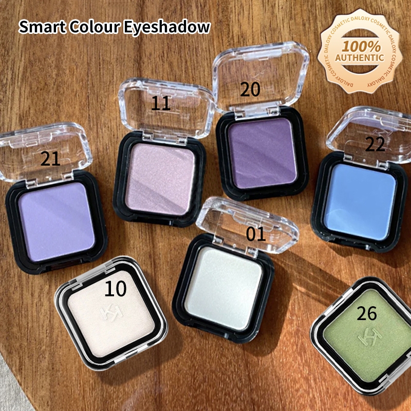 KIKO MILANO Smart Colour Eyeshadow 1.8g อายแชโดว์สีเดียว ไฮไลท์เนื้อแมตต์ พร้อมอายแชโดว์สีมุก แต่งดวงตาให้ติดทนนาน#10#01#13#17#22#26#27#28#29