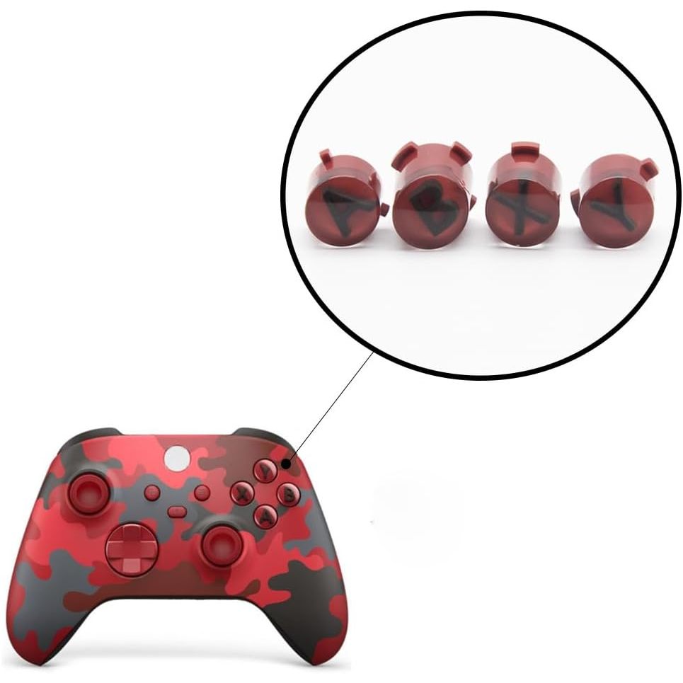 อะไหล่ปุ่มกด ABXY แบบเปลี่ยน สําหรับ Xbox Series X S Controller