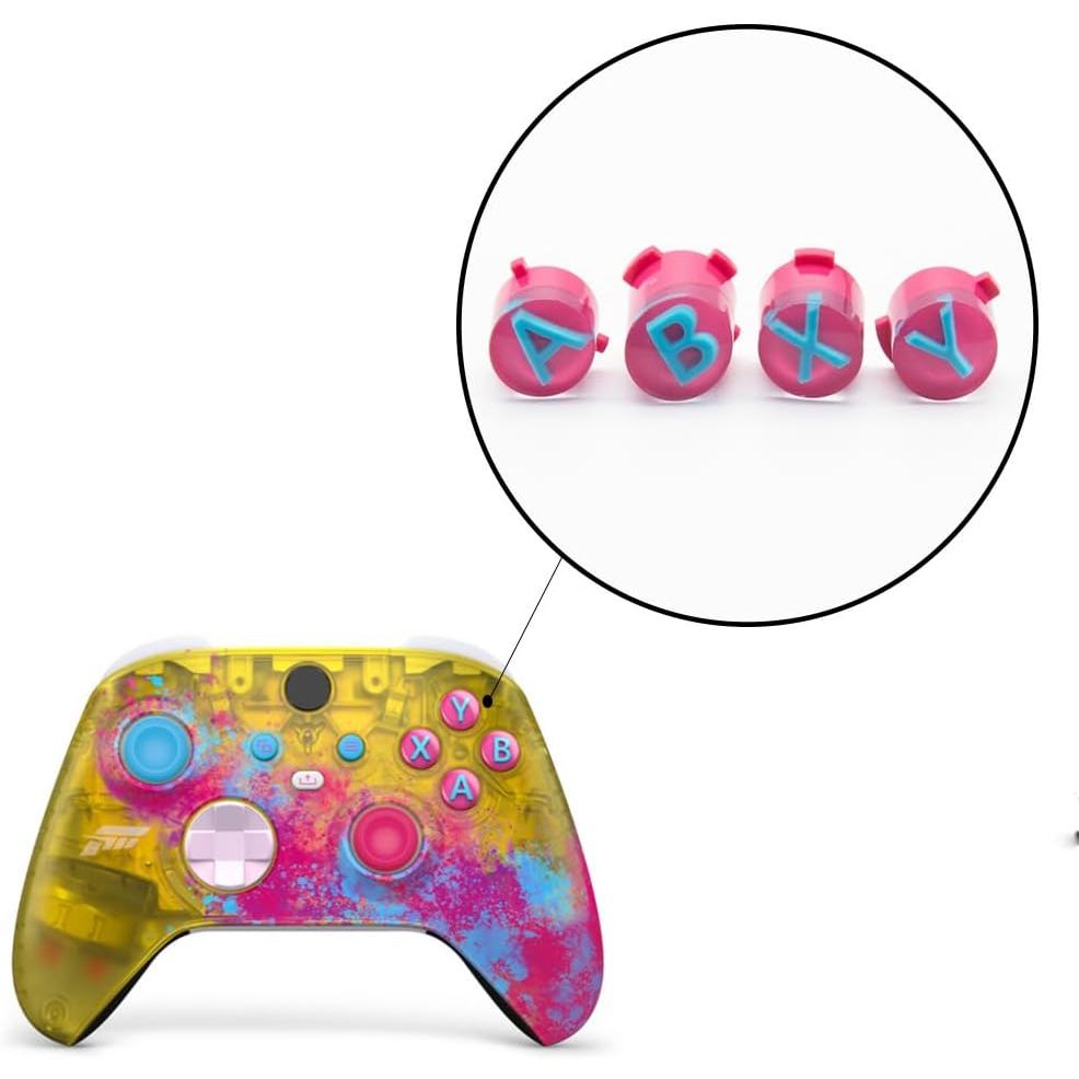 อะไหล่ปุ่มกด ABXY แบบเปลี่ยน สําหรับ Xbox Series X S Controller
