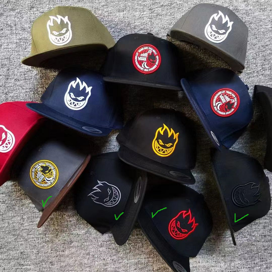 Spitfire สเก ็ ตบอร ์ ด cps snapback caps pro หมวกแฟชั ่ นต ้ นฉบับหมวกเบสบอล