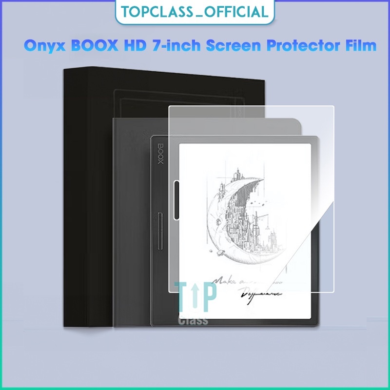 Onyx BOOX ฟิล์มสติกเกอร์กันรอยหน้าจอ HD 7 นิ้ว สําหรับเครื่องอ่านอิเล็กทรอนิกส์ BOOX Page 7 Onyx BOOX Page 7 TPU