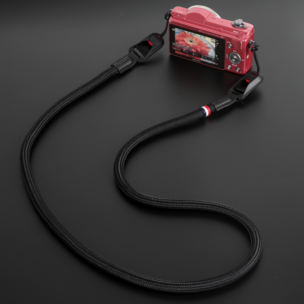 เชือกไนลอนสลิงกล้อง Lanyard Quick Release สายรัดข้อมือคอสายคล้องไหล่สําหรับ Fujifilm Olympus Sony Leica Canon Nikon Mirrorless กล้องถ่ายภาพอุปกรณ์เสริม