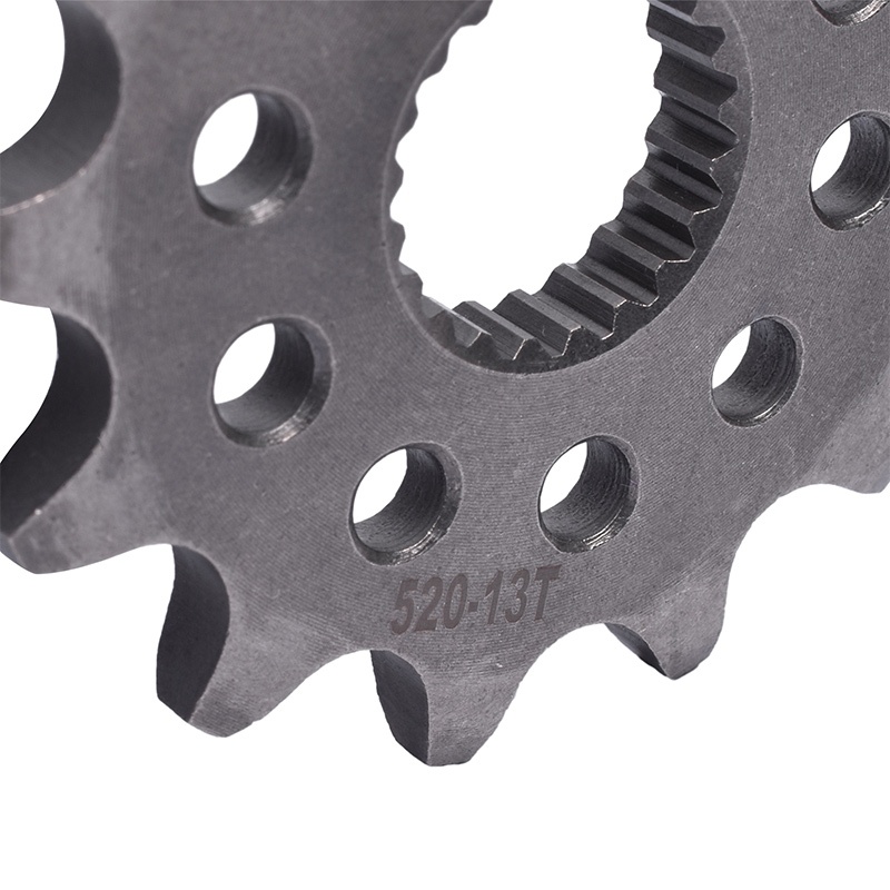520-13t 20CrMnTi Carburized Steel Forged Front Sprocket สําหรับ Honda CRF250 R 2004-2017 CR125 R 04-07 ราคา ถูกที่สุด ดีลบีเคเค แกลเลอรีภาพที่ 8