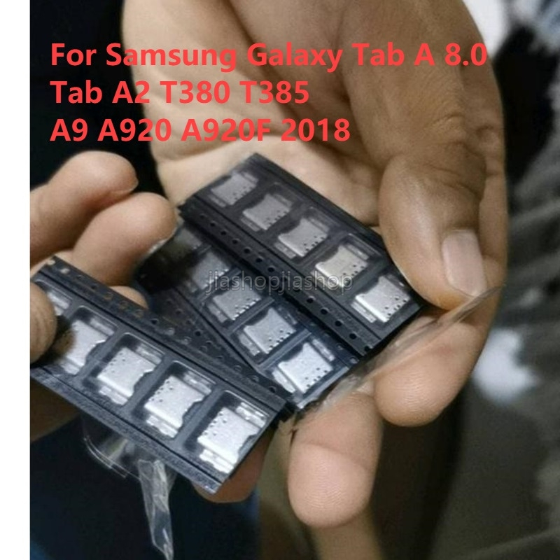 ใหม่ ของแท้ พอร์ตชาร์จ Micro USB สายเคเบิลอ่อน สําหรับ Samsung Galaxy Tab A 8.0 Tab A2 T380 T385 A9 A920 A920F 2018