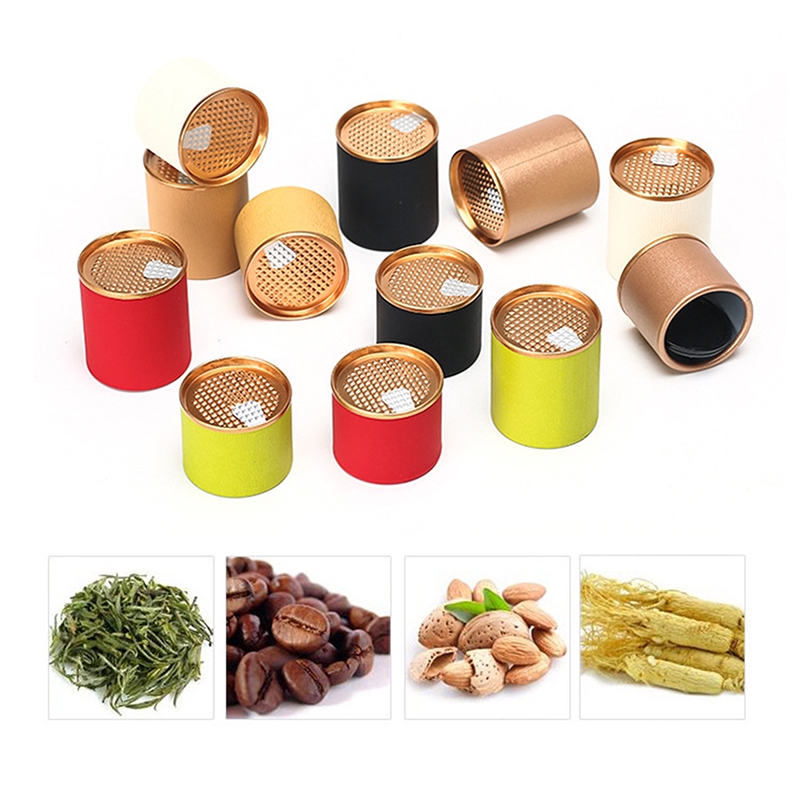 Myoloy Airtight กลิ่นคอนเทนเนอร์อลูมิเนียมขวดสมุนไพรโลหะปิดผนึกกระป๋องชา Jar TH