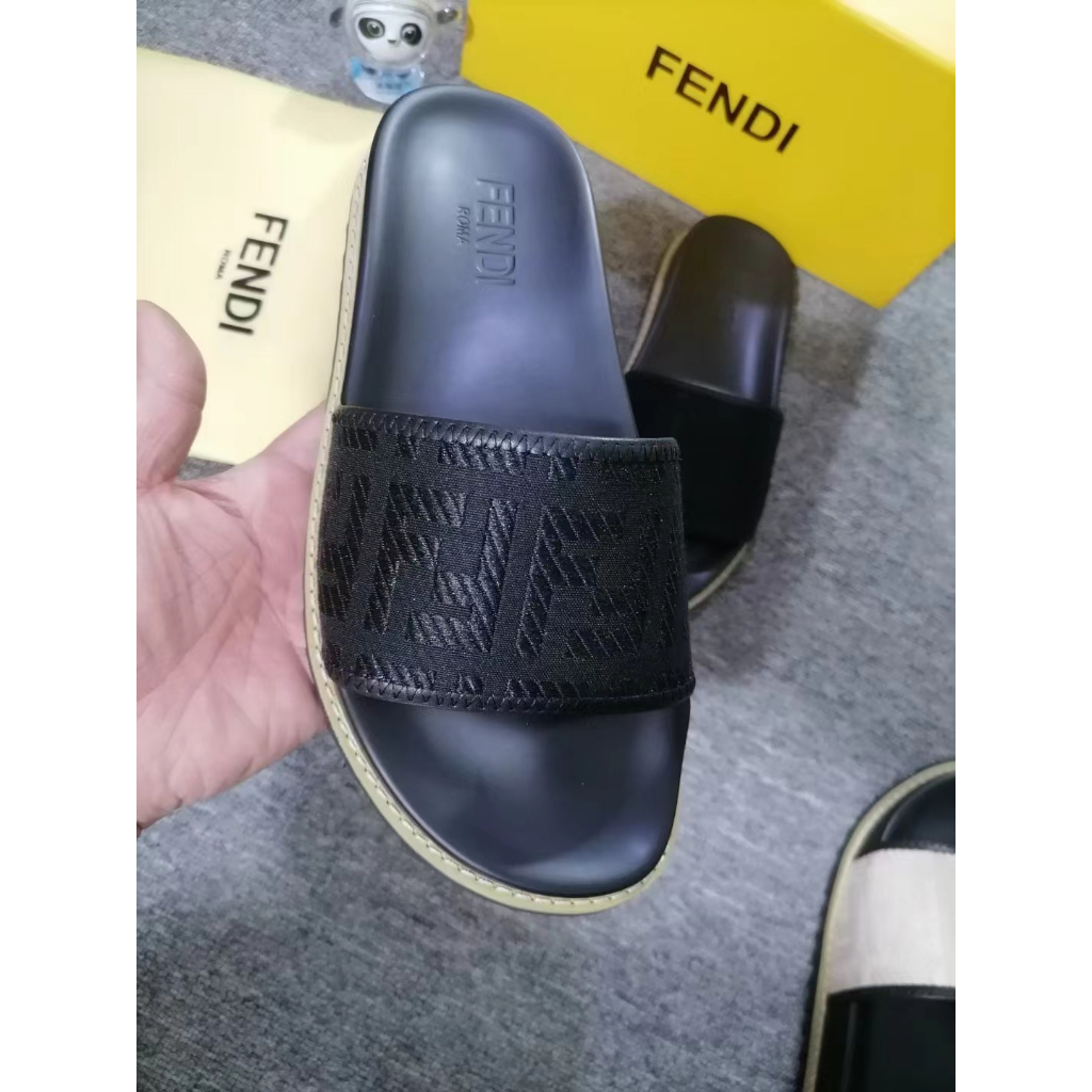 [EUR Size] Fendi รองเท้าแตะลําลอง แฟชั่น อเนกประสงค์