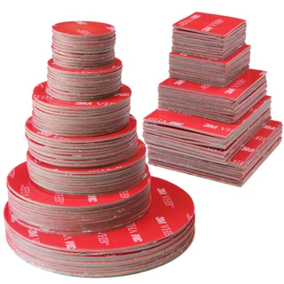 เทปสองด้าน Strong Pad ติดตั้งสแควร์/รอบตกแต่งบ้านเทปกาว Heavy Duty ตกแต่งรถ DIY เครื่องมือ