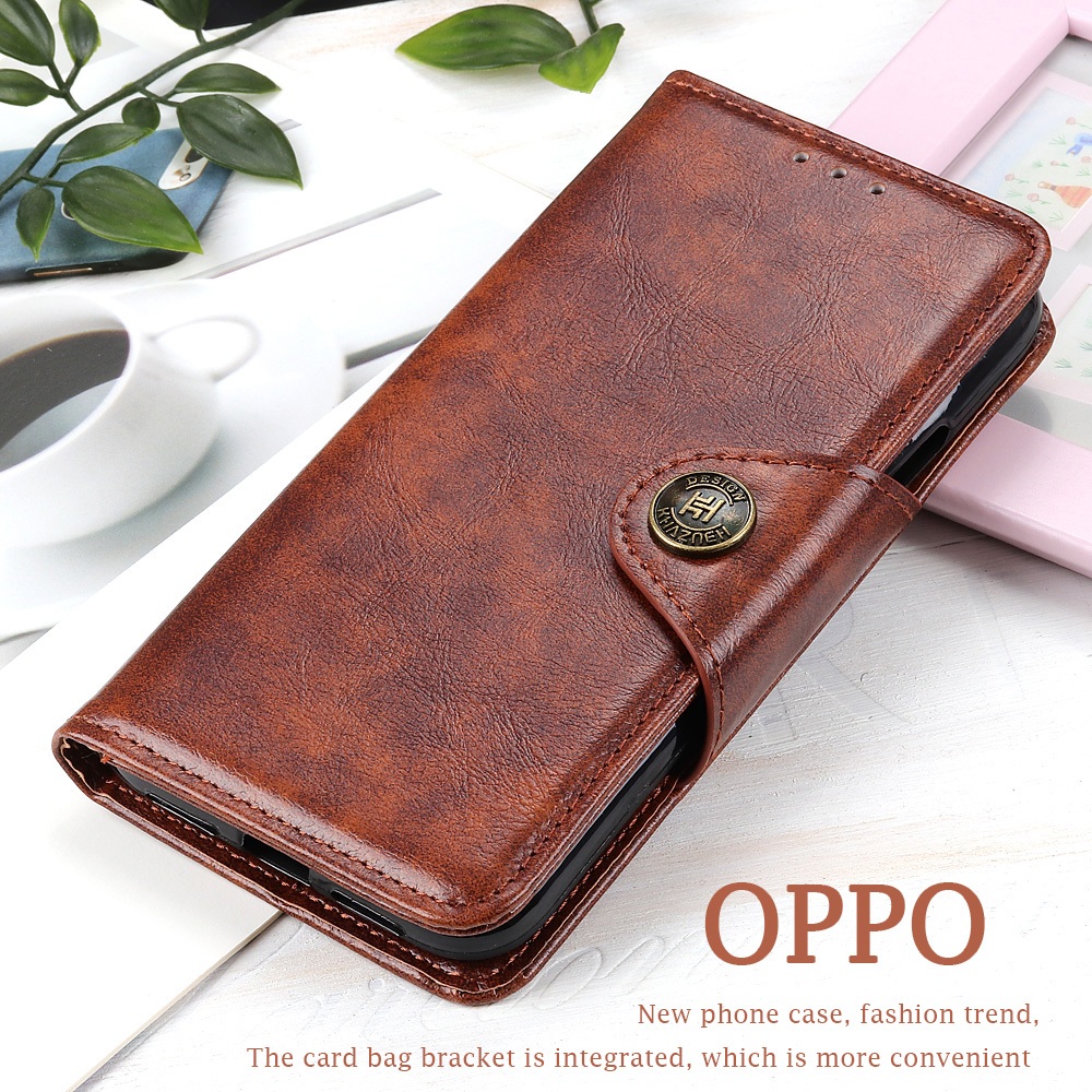 For OPPO A3 Pro A3x Reno 12/12F/11/11 F A79 A18 A38 A58 Reno 10 Pro+ 5G A79 A98 A96 A78 Reno 8T 8Z 7Z เคสโทรศัพท์หนัง ฝาพับ พร้อมช่องใส่บัตร คุณภาพสูง สไตล์คลาสสิก สําหรับ