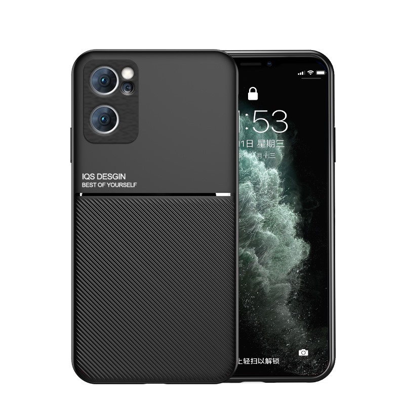For OPPO Reno 7 5G ，เคสโทรศัพท์มือถือ แบบแม่เหล็ก ผิวด้าน กันกระแทก คุณภาพสูง สไตล์ธุรกิจ สําหรับ