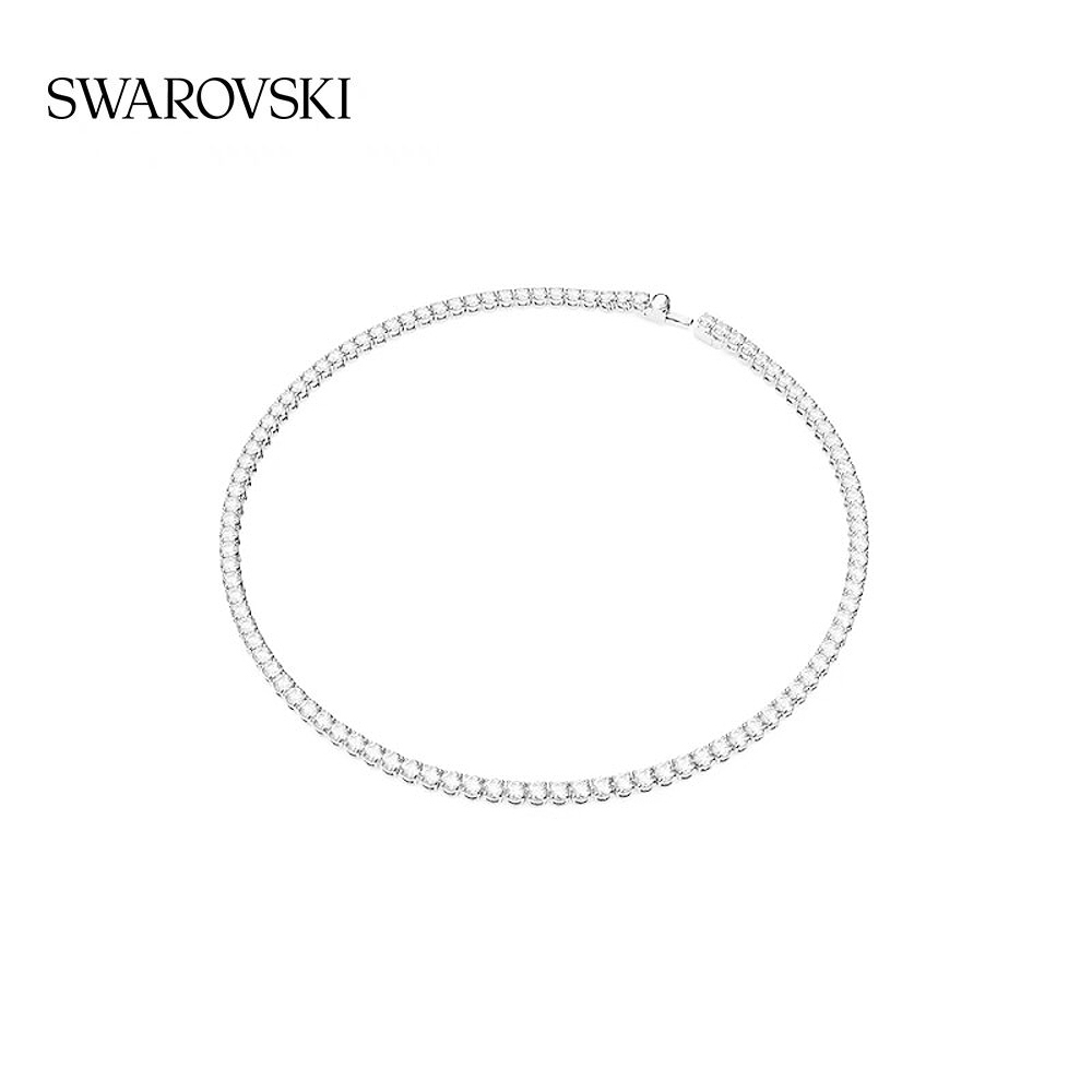 Swarovski Matrix สร้อยคอ คริสตัล เทนนิส หรูหรา พรีเมี่ยม ของขวัญสําหรับผู้หญิง