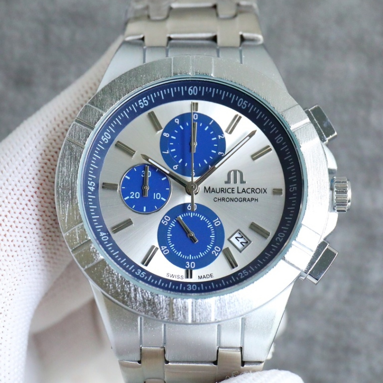 Maurice AIKNO Series นาฬิกาข้อมือควอตซ์แฟชั่น สายแสตนเลส สไตล์นักธุรกิจ สําหรับบุรุษ