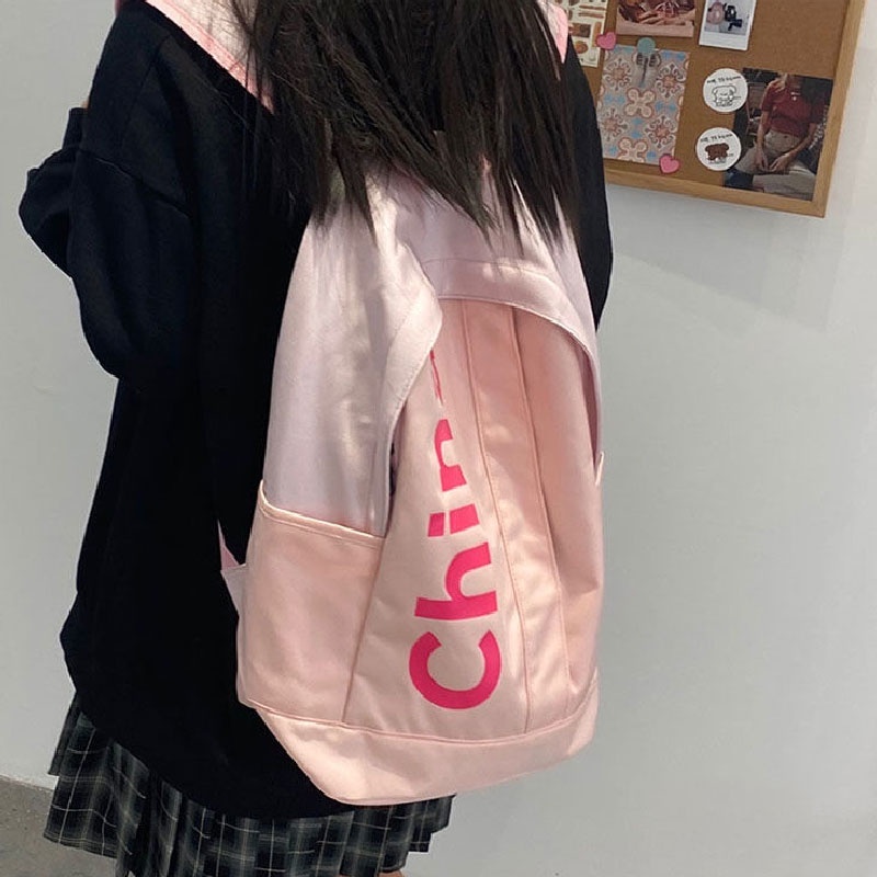 [พร้อมส่ง]กระเป๋าเป้สะพายหลัง กระเป๋านักเรียน พิมพ์ลาย ขนาดใหญ่ จุของได้เยอะ แฟชั่นสไตล์เกาหลี ราคา ถูกที่สุด ดีลบีเคเค แกลเลอรีภาพที่ 7