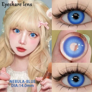 Eyeshare NEBULA สีแดงสีสันเด่นชัดมาก Dia14.5 ค่าสายตา 0.00 2ชิ้น 1คู่