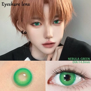Eyeshare NEBULA สีแดงสีสันเด่นชัดมาก Dia14.5 ค่าสายตา 0.00 2ชิ้น 1คู่