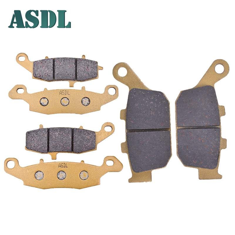 Asdl รถจักรยานยนต์ด้านหน้าและด้านหลังผ้าเบรคชุดสําหรับ SUZUKI SV 650 ABS SFV 650 K9 SFV 650 AK9 AL0