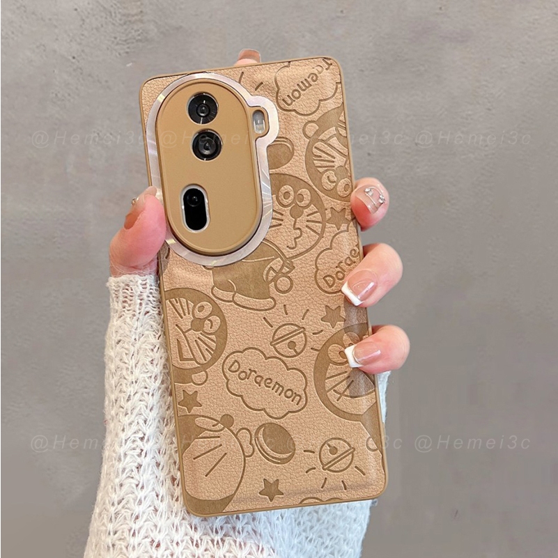 เคสโทรศัพท์มือถือหนัง แบบแข็ง ลายแมว สําหรับ OPPO Reno 11 Pro 5G