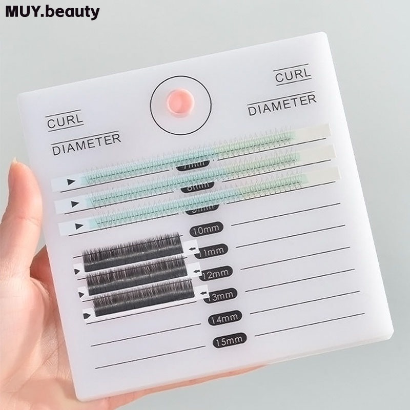 พาเลทต่อขนตาปลอม อะคริลิค พร้อมขาตั้ง สําหรับแต่งหน้า