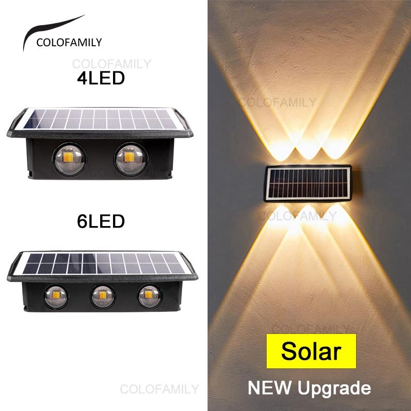 ไฟติดผนังโซล่าเซลล์ Solar Light Led โคมไฟติดผนังภายนอก กันน้ำ ไฟตกแต่ง ไฟแต่งสวน ไฟถนน ตกแต่งสวน Wall Lamp SL80