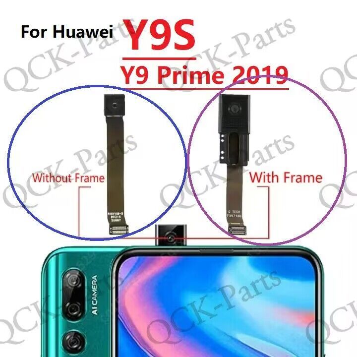 สําหรับ Huawei Y9S/Y9 Prime 2019 กล้องด้านหน้าซ่อมหลักโมดูลกล้องขนาดเล็ก Flex Cable