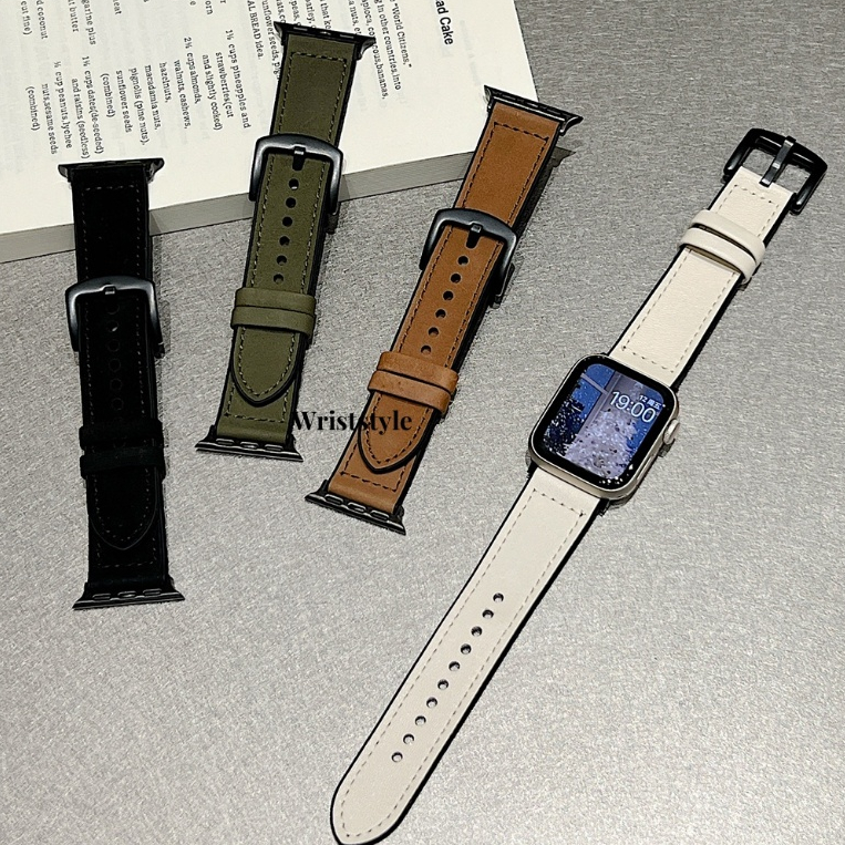สายนาฬิกาข้อมือซิลิโคน หนังนิ่ม ใส่สบาย แบบเปลี่ยน สําหรับ Apple watch S9 8 7 6 5 4 3 SE2 ULTRA KD19PRO iWatch 49 มม. 45 44 42 41 40 38 4 สี