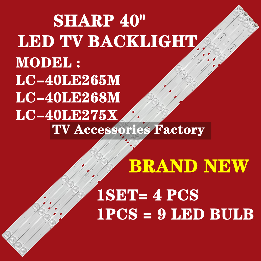 LC-40LE265M LC-40LE268M SHARP 40" LED TV BACKLIGHT(LAMP TV) SHARP 40 INCH LED TV BACKLIGHT LC40LE265