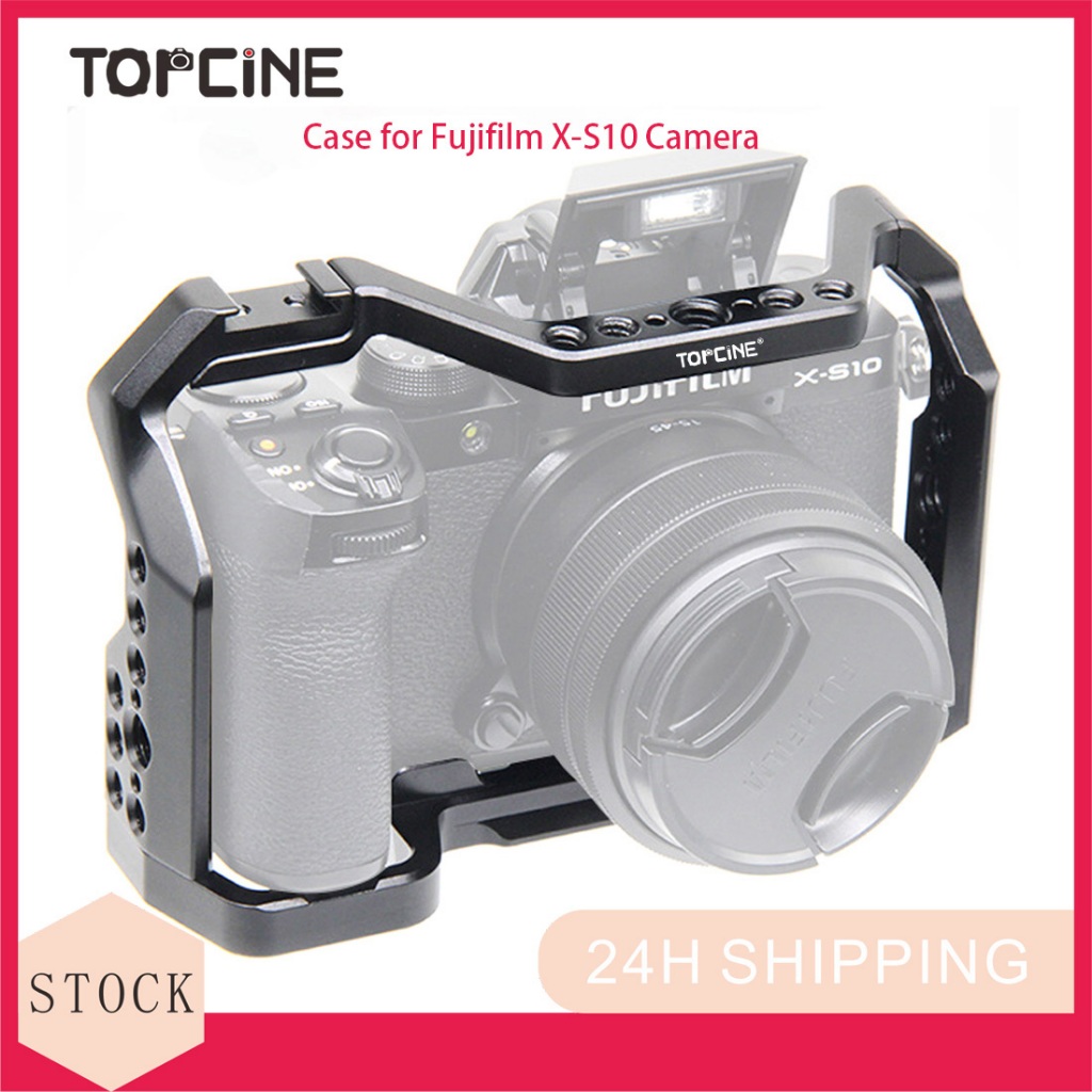 XS10 กล้องสําหรับ Fujifilm X-S10 กล้อง Fuji X-S10 Cold Shoe Mount หลาย 1/4 รูเกลียวสําหรับติดตั้งกล้