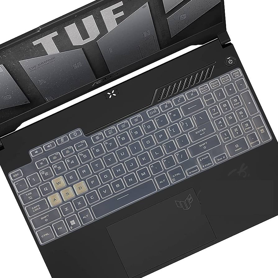แผ่นซิลิโคน TPU ป้องกันคีย์บอร์ด สําหรับ ASUS TUF Gaming A16 Advantage Edition 2023