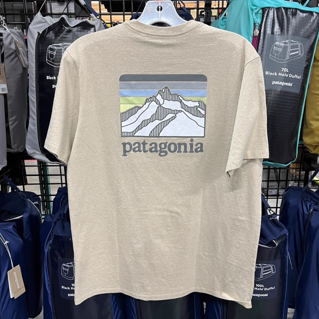 เสื้อยืดแขนสั้น พิมพ์ลาย Patagonia Patagonia สําหรับผู้ชาย