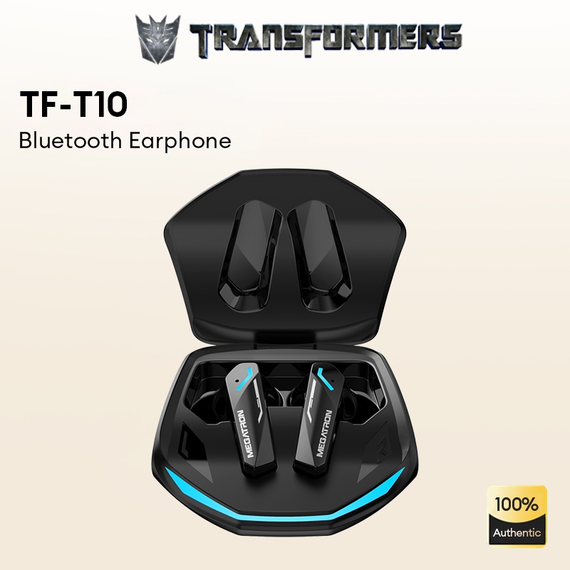 Transformers TF-T10 หูฟังบลูทูธ HD Call HIFI Surround สัมผัสลื่น ใช้งานได้นาน