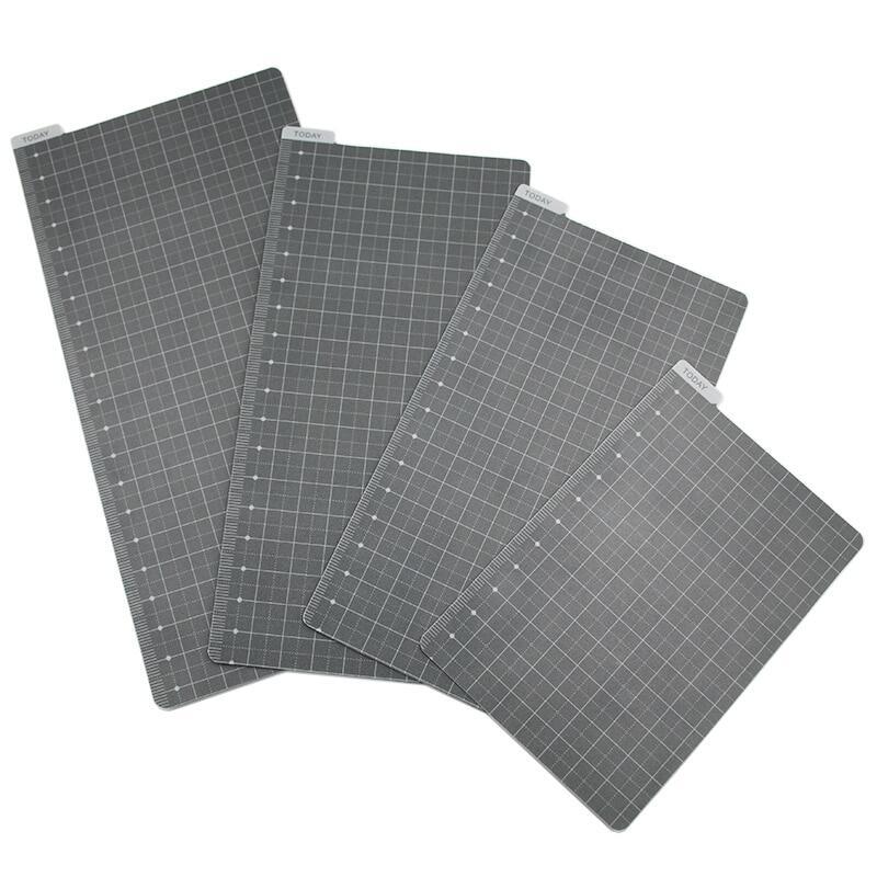 Weeks แผ่นรองตัด PVC ขนาด A5 A6 สําหรับสมุดวาดภาพ