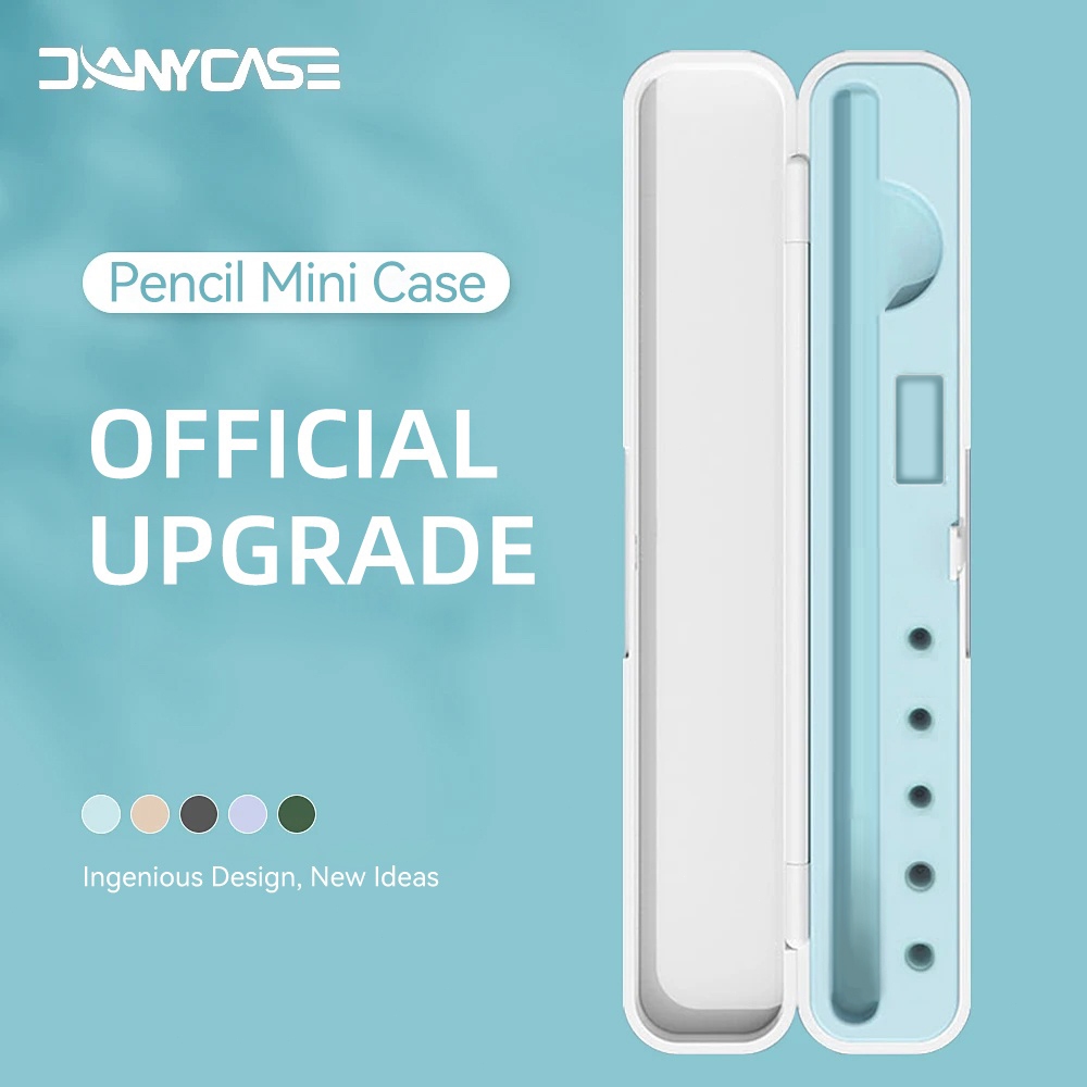 กล่องเก็บปากกา กล่องเก็บดินสอ สไตลัส กล่องเคส สำหรับไอแพด Apple Pencil 1st 2nd Gen แบบพกพา