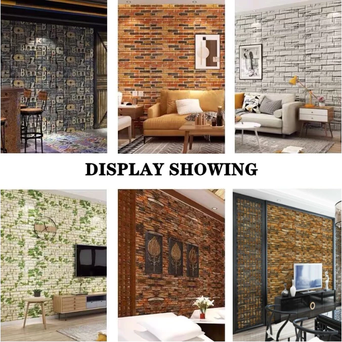 จัดส่งวันนี้!5%off 3D DIY สติ๊กเกอร์วอลเปเปอร์โฟมกันน้ําสําหรับติดตกแต่งผนังบ้าน รูปแบบโดราเอมอนรูปแบบคิตตี้การ์ตูนอิฐ 3 มิติ thumbnail 3