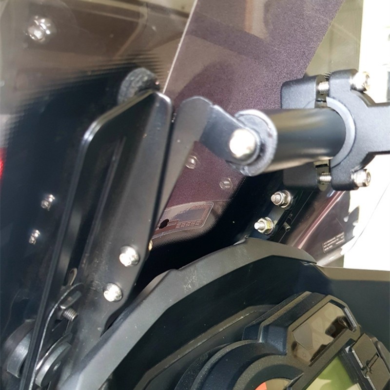 รถมอเตอร์ไซด์สําหรับ Kawasaki Versys 1000 2015 2016 2017 2018 โทรศัพท์มือถือ GPS แผ่นยึดขาตั้งผู้ถือโทรศัพท์สนับสนุน