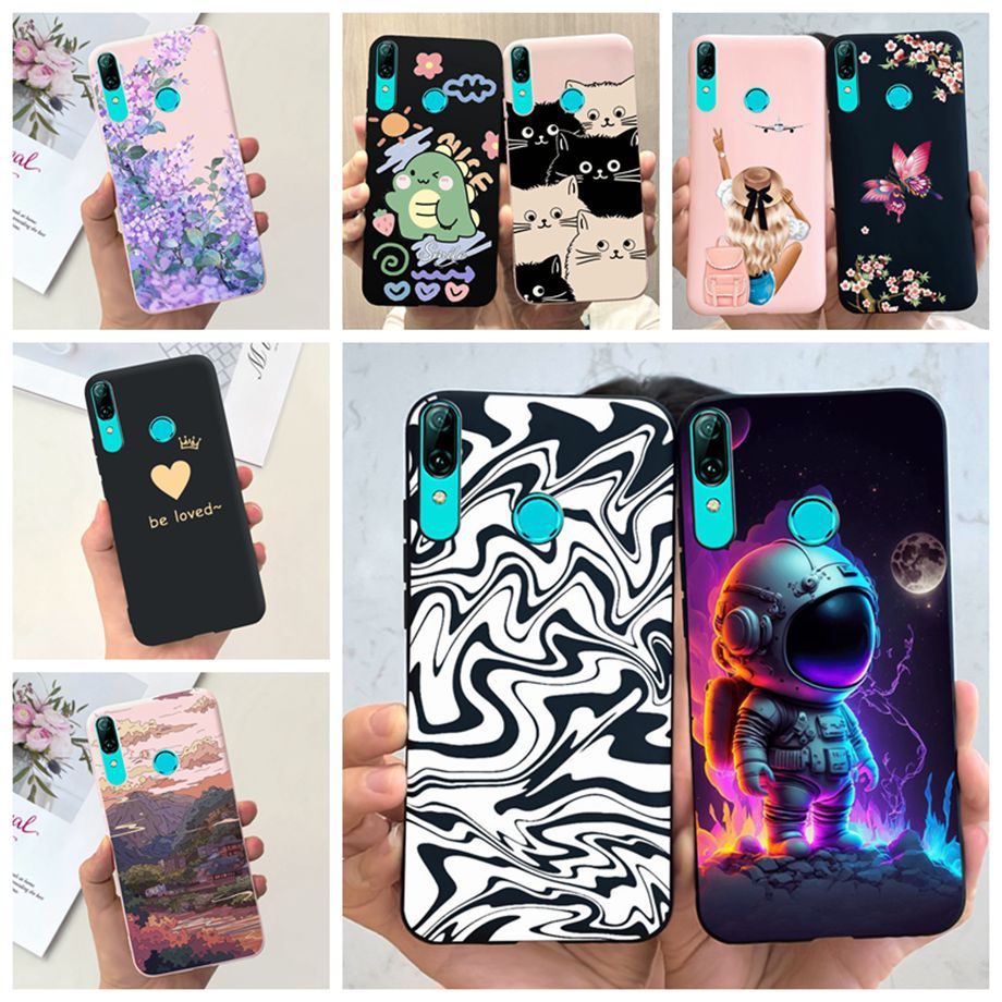 Huawei P smart 2019 เคสโทรศัพท์ ซิลิโคนนิ่ม เนื้อแมตต์ บางเฉียบ ดีไซน์ใหม่ล่าสุด เคสป้องกัน สําหรับ Huawei POT-LX1 PSmart 2019